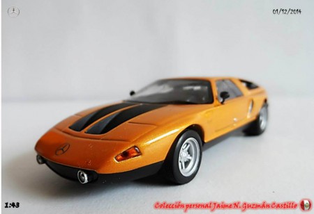 1970 - Mercedes - Benz C 111-II.1/43. Minichamps